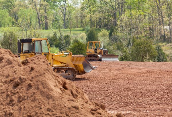 Construction Site Land Clearing in Waco